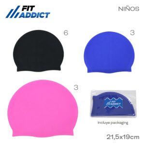 Gorro Natacion Fit Addict T2 (17837)