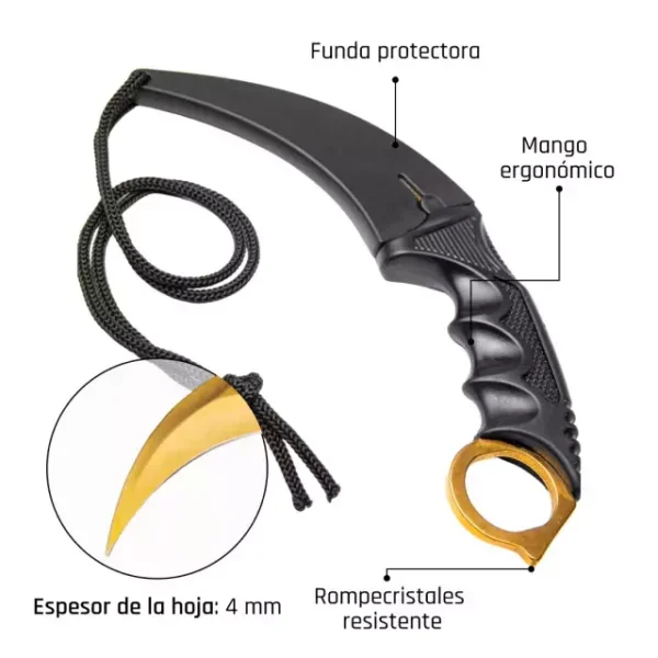 Cuchillo Karambit Razor