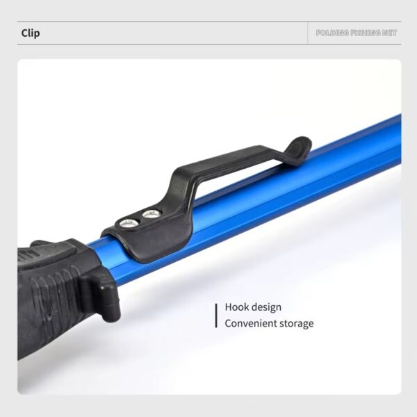 Copo de pesca plegable aluminio de 2,70 mts, 60cm (TRA-19-02)