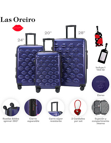 Set Valijas Las Oreiro (27788)