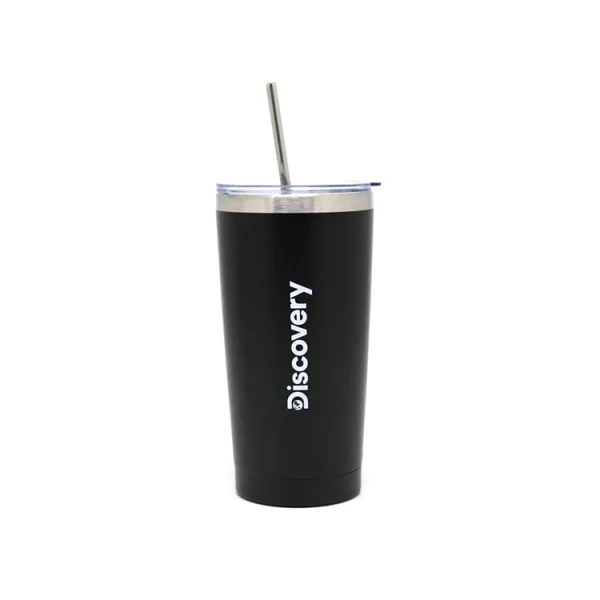 14012e-7-1-600x600 Vaso Termico Discovery c/Bombilla 600 Ml Negro (14012)