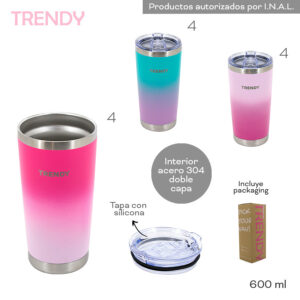 18483-99e6315d6eb9092d1317449106158057-1024-1024 Vaso Termico Trendy 600 ML (18483)