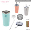 Vaso Termico Trendy 600 ML (18484)