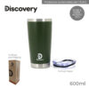 Vaso Termico Discovery 600 ML Verde (14011)