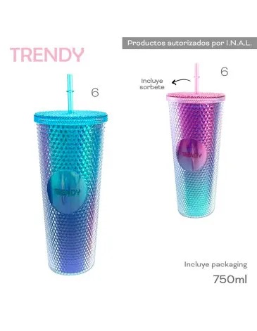 Vaso Trendy 750 ML (17398)