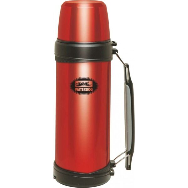 TA21000 Rojo Metalizado Termo de Acero Inoxidable Waterdog TA21000