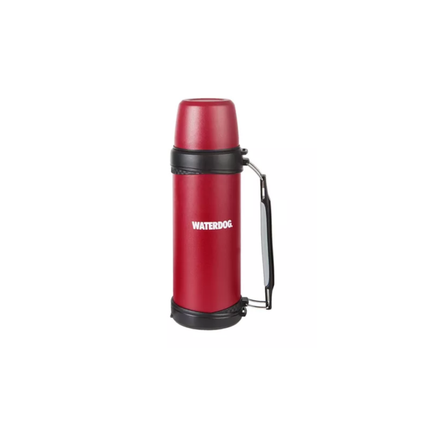 TA21000 Rojo Opaco Termo de Acero Inoxidable Waterdog TA21000