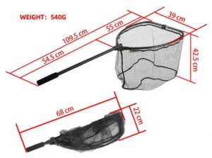 Copo de pesca plegable (TRA-19-04)