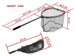 Copo de pesca plegable (TRA-19-05)