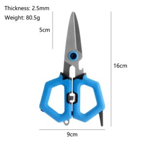 Tijera mulifuncion acero inoxidable 16cm (FP-911)