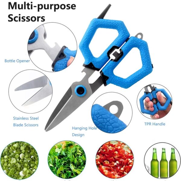 Tijera mulifuncion acero inoxidable 16cm (FP-911) Ingreso Estimado 20/04