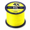 Amarillo Multi trenzado de 4 Fibras 500 (MUL-M) Ingreso estimado 20/04