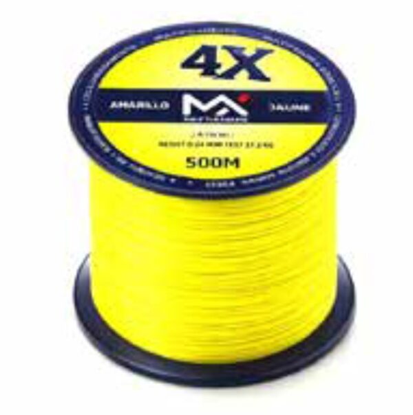 Amarillo Multi trenzado de 4 Fibras 500 (MUL-M) Ingreso estimado 20/04
