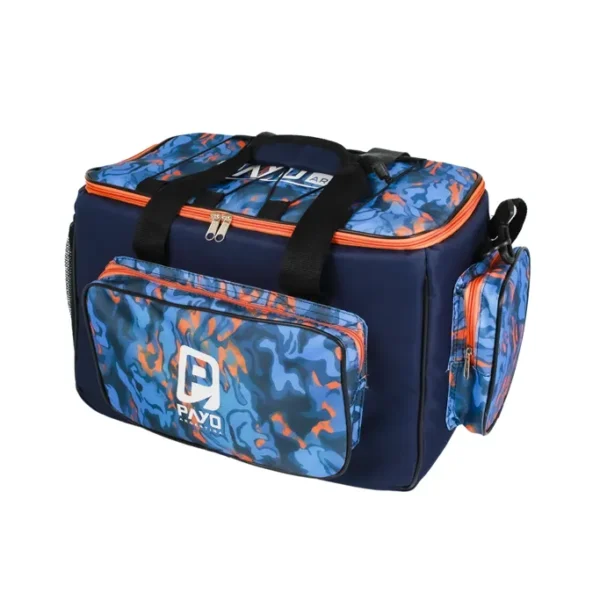 Bolso Pejerrey Payo Camu Azul y Naranja
