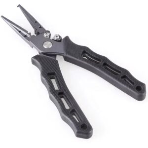 Pinza de pesca alta resitencia con mango ergonómico de goma (FP-840M)