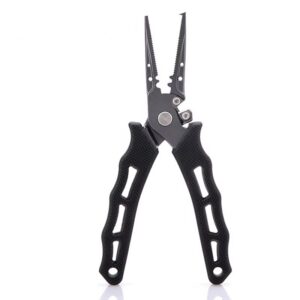 Pinza de pesca alta resitencia con mango ergonómico de goma (FP-840M)