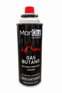 Cartucho de gas butano 227grs venta por pack de 4 Unidades (GBU-227)