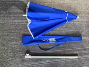 Sombrilla mástil de aluminio, protección UV 2 mts (SOM-4-3 V) Ingreso estimado 20/09