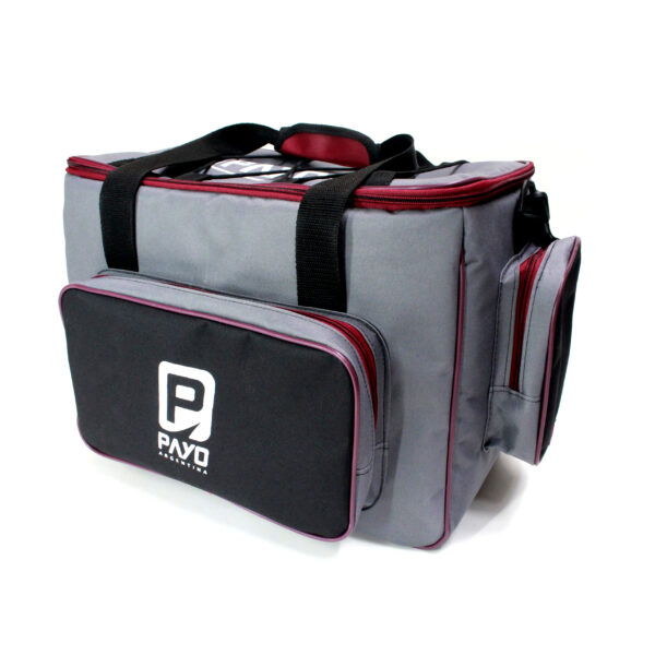 Bolso Pejerrey Payo Gris Bordo