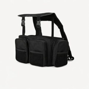 Mochila de cordura acolchada con bolsillos para caja de pesca 3 en 1 (MOCHCA-N y V)