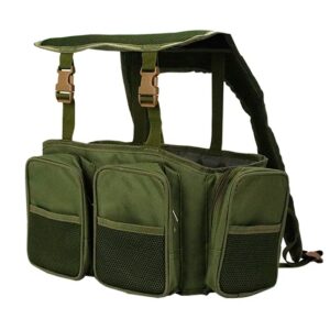 Mochila de cordura acolchada con bolsillos para caja de pesca 3 en 1 (MOCHCA-N y V)