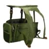 Mochila de cordura acolchada con bolsillos para caja de pesca 3 en 1 (MOCHCA-N y V)