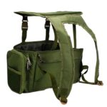 MOCHC-V 5 Mochila de cordura acolchada con bolsillos para caja de pesca 3 en 1 (MOCHCA-N y V)