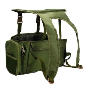 Mochila de cordura acolchada con bolsillos para caja de pesca 3 en 1 (MOCHCA-N y V)