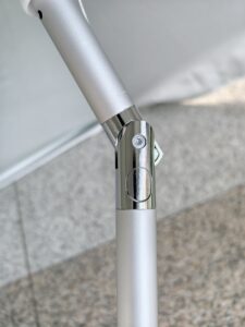 Sombrilla mástil de aluminio, protección UV 2 mts (SOM-4-3 V) Ingreso estimado 20/09