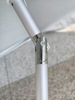 Sombrilla mástil de aluminio, protección UV 2 mts (SOM-4-3 V) Ingreso estimado 20/09