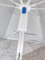 Sombrilla mástil de aluminio, protección UV 2 mts (SOM-4-3 V) Ingreso estimado 20/09