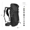 Mochila montaña trekking Waterdog 45L (Route45)