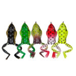 rana_señuelo_con_cuchara_waterdog_ranabox6518_3 Caja con 5 señuelos artificiales tipo rana Waterdog - 6,5 cm 18 g (RANABOX6518)