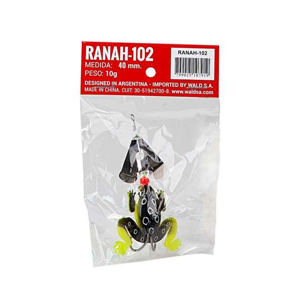 Señuelo artificial tipo rana con hélice Waterdog - 4 cm 10 g (RANAH100_NSP)