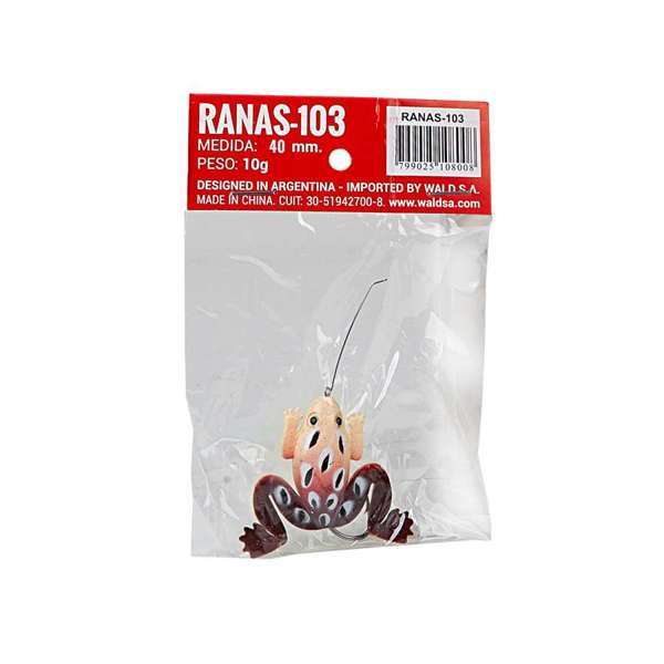 Señuelo artificial tipo rana Waterdog - 4 cm 10 g (RANAS100_NSP)