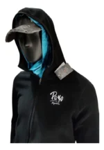 Campera Doble Polar Payo (Negra)