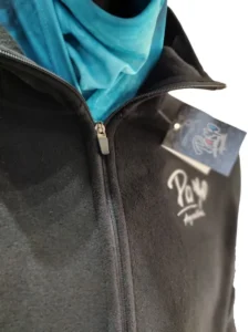 Campera Doble Polar Payo (Negra)