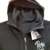 Campera Doble Polar Payo (Negra)