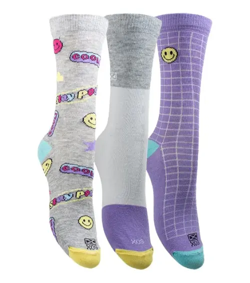 Medias Sox Kids Tripacks (NI352C)