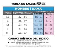 Medias Sox Soquetes Jaspernet (DE190C)