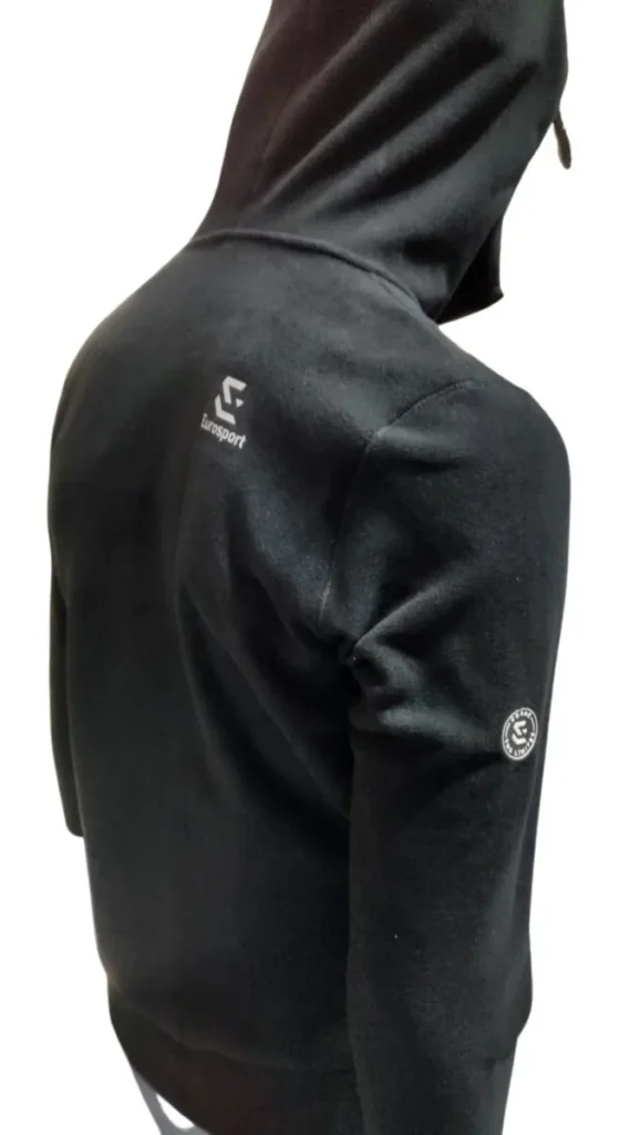 Campera Doble Polar Payo (Negra)