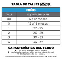 Medias Sox Kids Tripacks (NI352C)