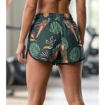14 short Fitness Mujer Estampado (1303)