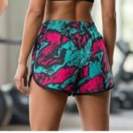 18 short Fitness Mujer Estampado (1303)