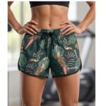 5 short Fitness Mujer Estampado (1303)