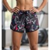 6 short Fitness Mujer Estampado (1303)