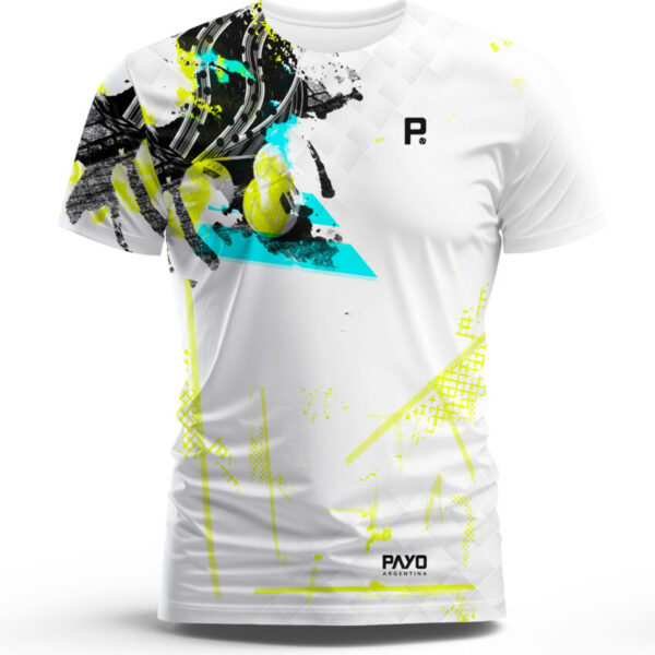 Remera Manga Corta Payo Paddle Pelota Amarillo