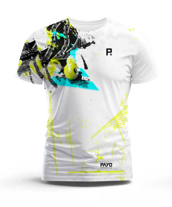 Remera Manga Corta Payo Paddle Pelota Amarillo