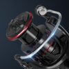 Reel Frontal Caster Black Widow 4006 Variada Río 6 Rulemanes