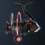 Reel Frontal Caster Black Widow 4006 Variada Río 6 Rulemanes